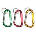 Anodized Aluminum Carabiner Keyring